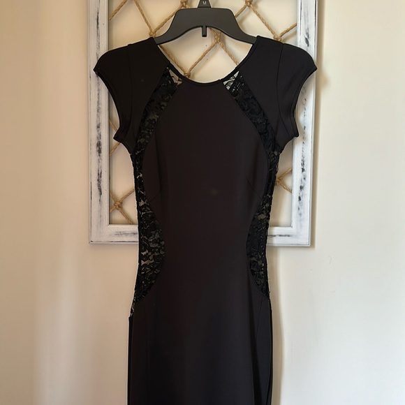 TFNC London, women’s lace black gown size small - Picture 1 of 6